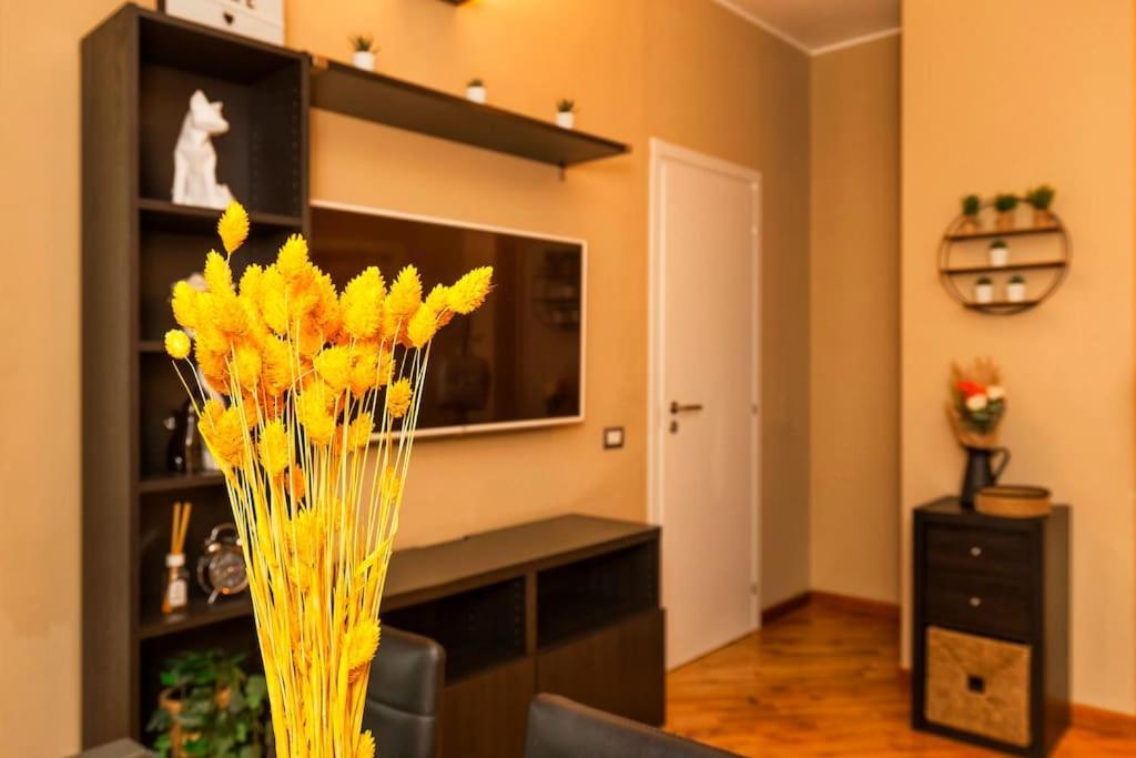 Sunny & Updated Flat With Panoramic City View 50M From M4 Stop Milano Exteriör bild